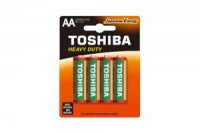 Heavy Duty - TOSHIBA Battery R 06 AA 4