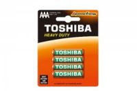 Heavy Duty - TOSHIBA Battery R 03 AAA 4