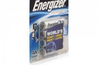 Energizer Ultramate AA Lithium Batteries - 4 Piece