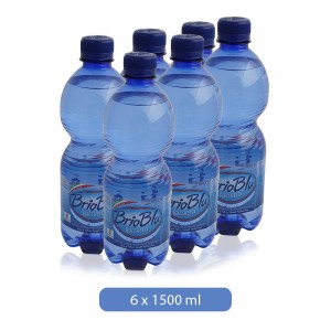 Rocchetta Brio Blu Natural Mineral Water - 6 x 500