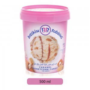 Baskin Robbins Caramel Honeycomb Candy Ice Cream 500ml | Nextbuy.ae