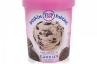 Baskin Robbins Cookies & Cream Ice Cream - 1 L