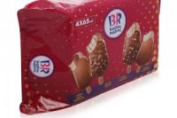Baskin Robbins Mixed Flavor Ice Cream - 4 x 65 ml