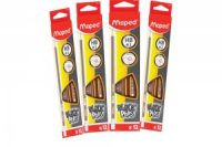 Maped Black HB Pencil 4x12’s