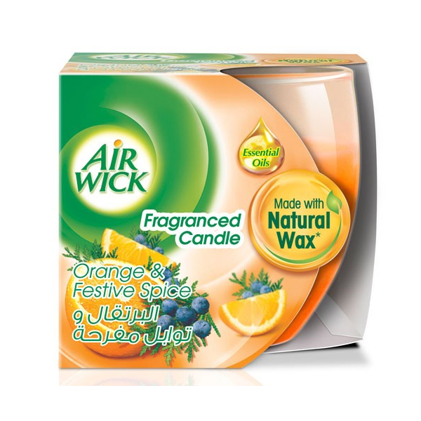 Air Wick Air Freshener Candles Orange Nextbuy.ae