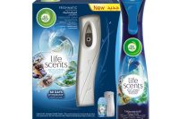 Air Wick Ulysses Gadget (Turqoise Oasis) + Premium Aerosol (Turquoise Oasis)