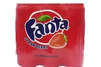 Fanta Strawberry Can 6 x 330 ml