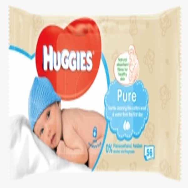 Huggies Baby Wipes Pack of 5 420 gm Nextbuy.ae