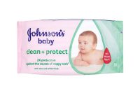 Johnsons Baby Wipes Clean and Protect
