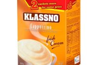 Klassno Cappuccino Irish Cream 8 Plus 2 Sachets