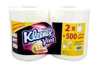 Kleenex Viva Household Paper Roll 2 x 2 Rolls 500 metr