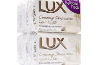 LUX 6-Piece Creamy Perfection Bar Soap White 170 g