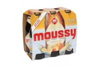 Moussy Non Alcoholic Malt Beverage Peach 6 x 330 ml