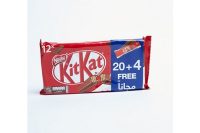 Nestle 24-Piece Kitkat 4 Finger Dark Chocolate Bar 41.5 g