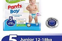 Novelino Sensitive Pants Boy N5 12-18Kg, 2x18's