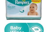 Pampers Fresh Clean Baby Wipes Dual Pack