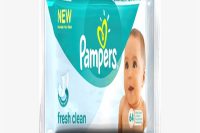 Pampers Fresh Clean Baby Wipes - 6 x 64 Pieces