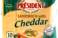 President Slices Sandwich