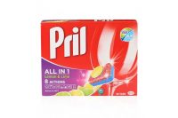 Pril All-In-1 Lemon And Lime Dishwasher