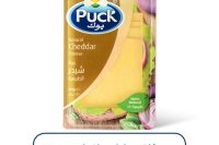 Puck Natural Cheddar Cheese Slice