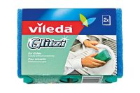 Vileda Glitzi Sponge Scourer For Dishes 2Pcs
