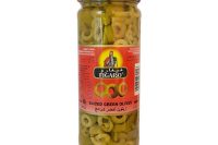 Figaro Sliced Green Olives