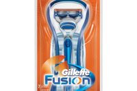 Gillette Fusion Mens Razor handle and 2 Razor Blade Refills