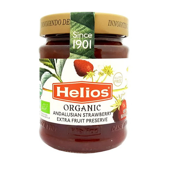 Helios Andalusian Strawberry Jam Organic | Nextbuy.ae