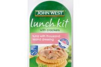 John West Lunch Kit Tuna with Thousand Island Dressing with Crackers