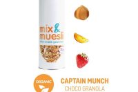 Mix And Muesli  Organic Granola Captain Munch
