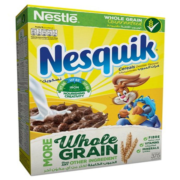 Nesquik® Chocolatey Cereal, Whole Grain