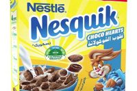 Nestle Nesquik Chocolate Hearts Breakfast Cereal