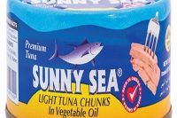 Sunny Sea Tuna Vegetable Oil Easy Open Litho